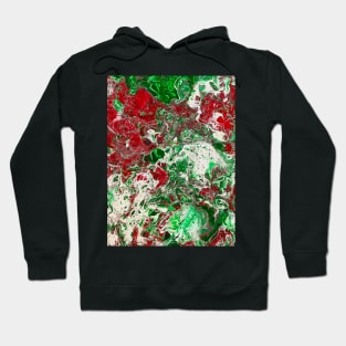 Abstract marble texture fluid art design Hoodie